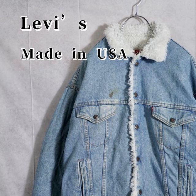 Levi's(リーバイス)のLevi’s デニムジャケット　USA製　Mサイズ メンズのジャケット/アウター(Gジャン/デニムジャケット)の商品写真