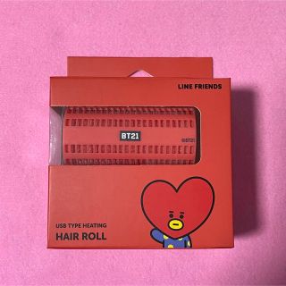 ボウダンショウネンダン(防弾少年団(BTS))のBTS BT21 ヘアロール TATA  テヒョン テテ 新品未開封(K-POP/アジア)