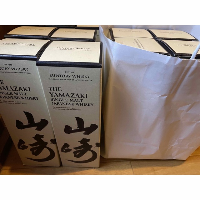 サントリー 山崎 ウイスキー 700ml 10本 新品 箱入り ノンビンテージ サントリー 山崎 ウイスキー 700ml 10本 新品 箱入り ノンビンテージ