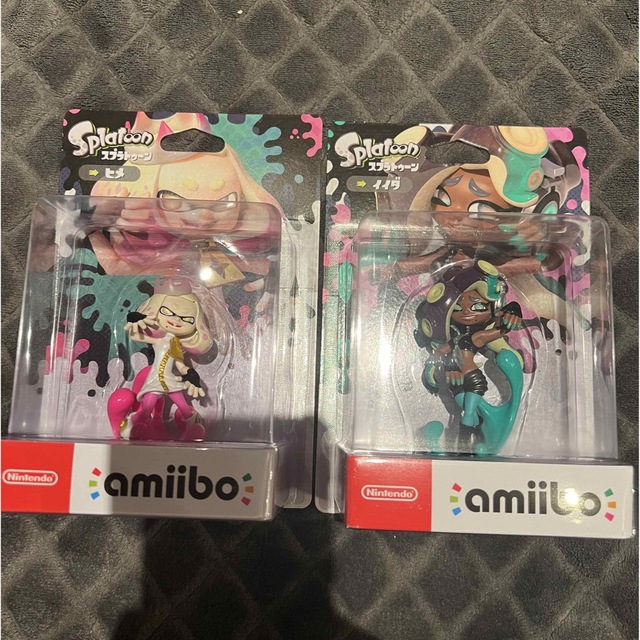 新品未開封　amiibo スプラトゥーン　テンタクルズ　ヒメ　イイダスプラ