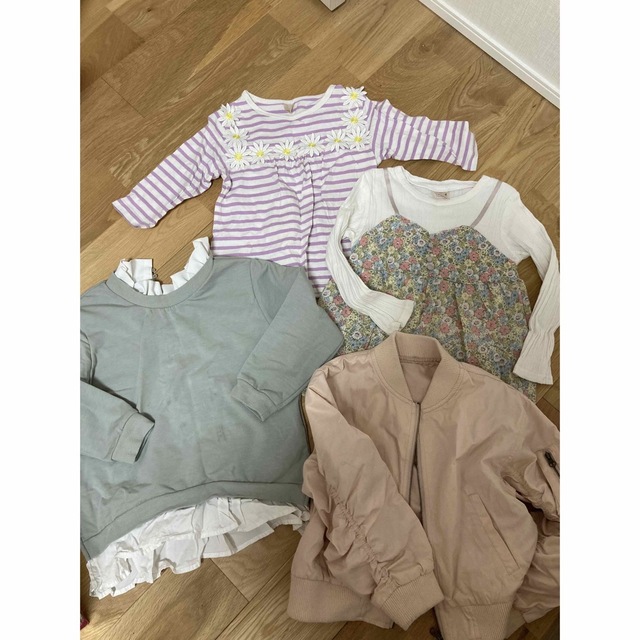 petit main(プティマイン)のプティマイン　110 まとめ売り　女の子 キッズ/ベビー/マタニティのキッズ服女の子用(90cm~)(Tシャツ/カットソー)の商品写真