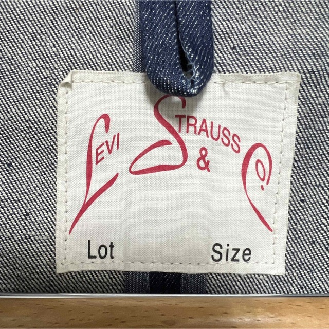Levi's - 美品!Levi'sアメリカ製デニムテーラードジャケット!の通販