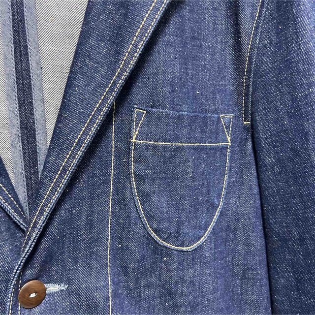 Levi's - 美品!Levi'sアメリカ製デニムテーラードジャケット!の通販