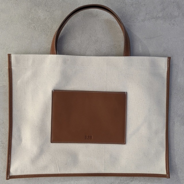 canvas tote bag【camel】 レディースのバッグ(トートバッグ)の商品写真