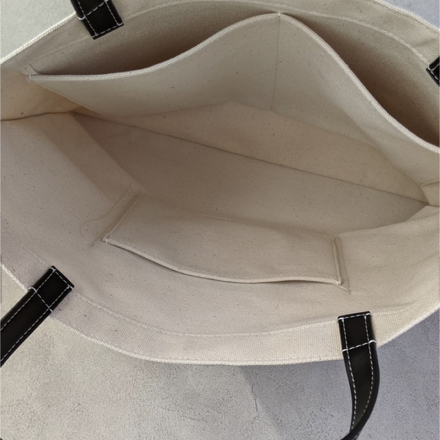 canvas tote bag【camel】 レディースのバッグ(トートバッグ)の商品写真