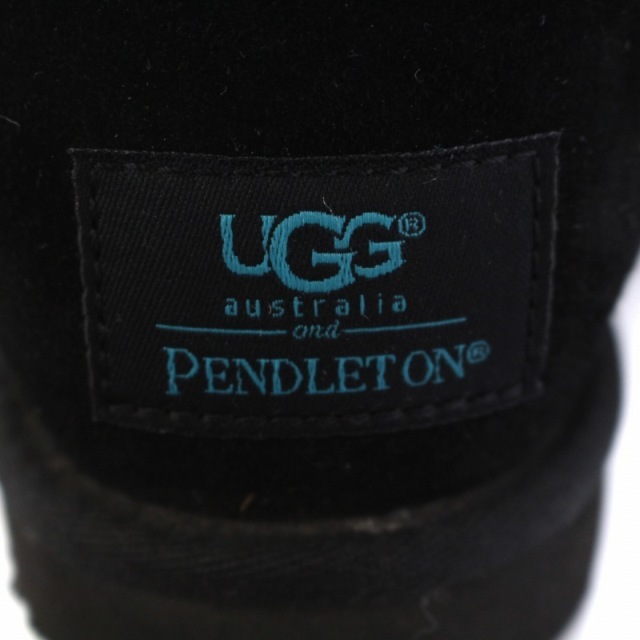 アグ オーストラリア PENDLETON クラシックミニ ブーツ 23cm 黒