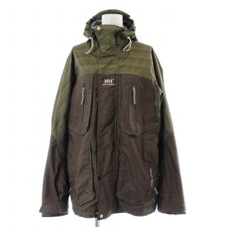 ヘリーハンセン(HELLY HANSEN)のヘリーハンセン スノーボードウェア マウンテンパーカー ジャケット M カーキ(その他)