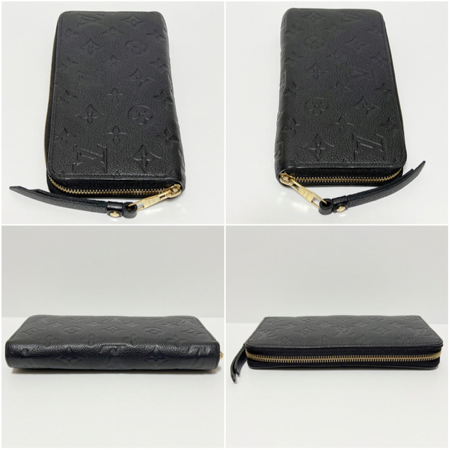美品✨LOUIS VUITTONルイヴィトン✨長財布 モノグラム アンプラント黒