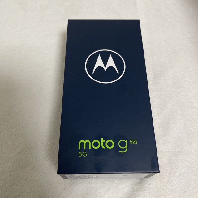 MOTOROLA スマートフォン moto g52j 5G パールホワイト PA