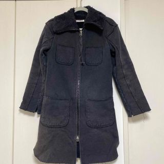 エムエムシックス(MM6)のマルジェラ6 MM6 コート　ボア　デニム　Maison Margiela(ロングコート)