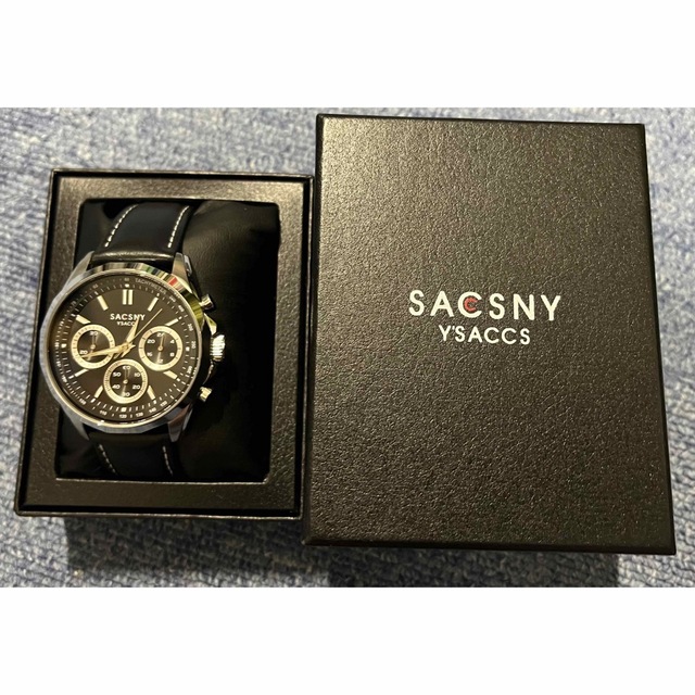 SACSNY Y'SACCS(サクスニーイザック)の【新品未使用】腕時計　購入価格41,800円SACCSNY Y'SACCS  メンズの時計(腕時計(アナログ))の商品写真