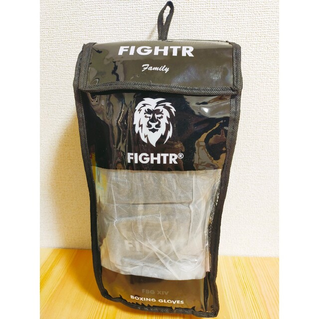 FIGHTR ボクシンググローブ 14オンス スポーツ 格闘技 ブラック レッド 7