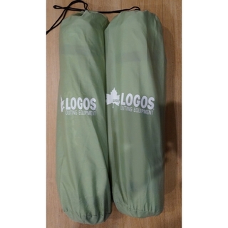 ロゴス(LOGOS)の【美品】LOGOS  55セルフインフレートマットSOLO×２個(寝袋/寝具)