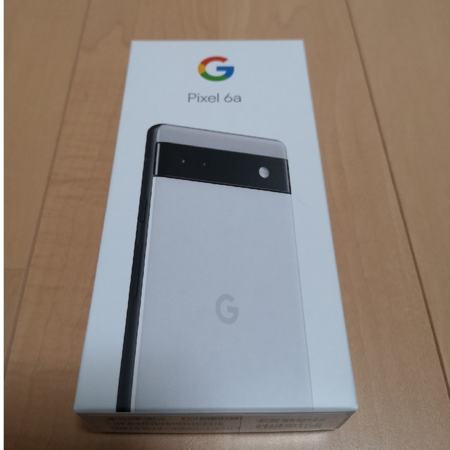 新品　Google Pixel 6a 128GB chalk 白