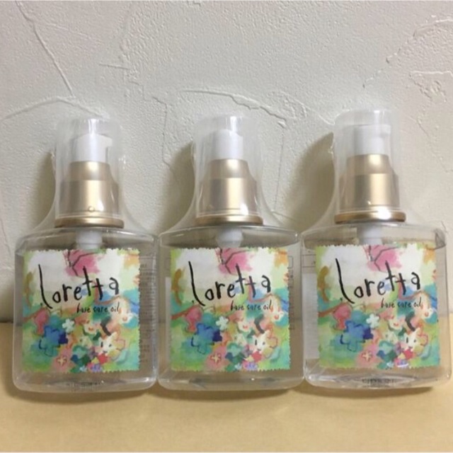 ロレッタ ベースケアオイル 120ml×3  ヘアトリートメント Loretta