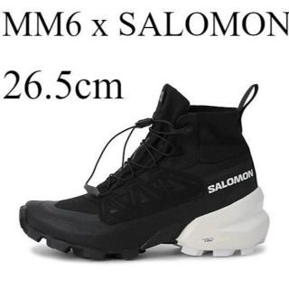 エムエムシックス(MM6)の26.5cm　MM6 x SALOMON CROSS HIGH 黒 スニーカー(スニーカー)