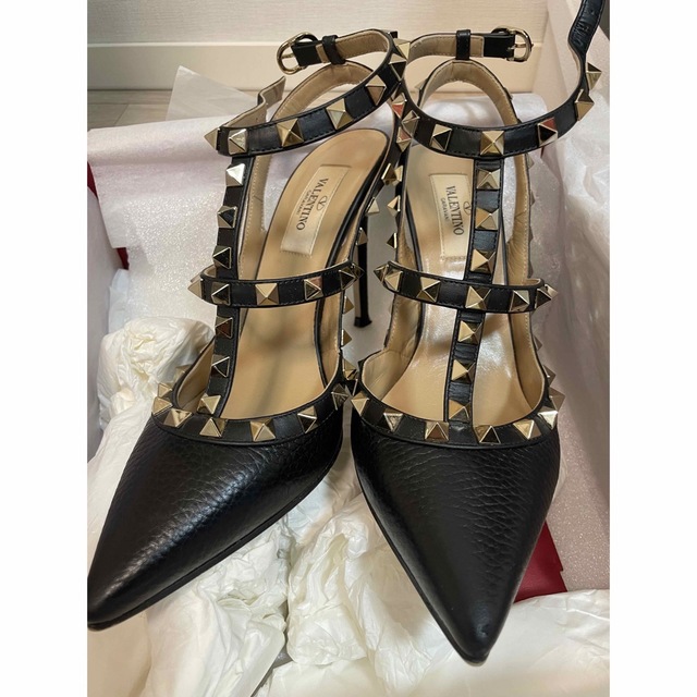 円高還元 パンプス ヴァレンティノ ロックスタッズ VALENTINO パンプス