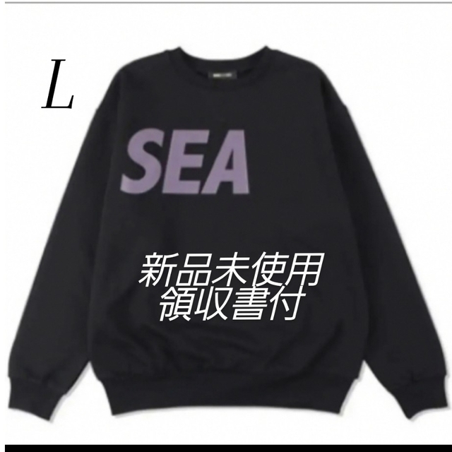 wind and sea Crew neck / Black_D_Violet 特売 www.gold-and-wood.com