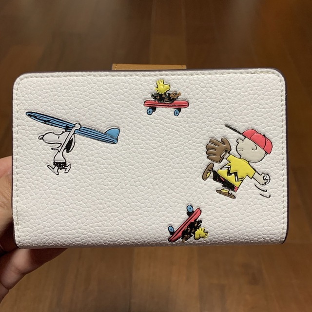 COACH - 4899 コーチ 二つ折り財布 スポーティー スヌーピーコラボ ...