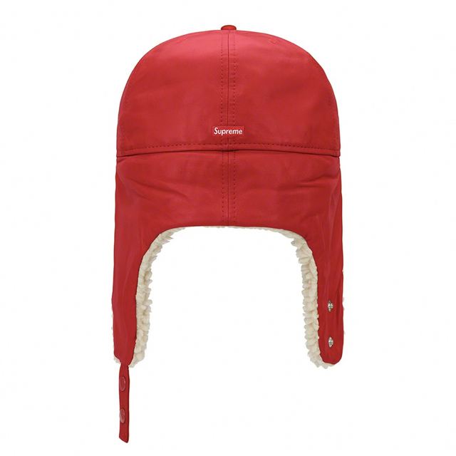 Supreme(シュプリーム)の‼️ Leather Earflap Box Logo New Era® ‼️ メンズの帽子(キャップ)の商品写真