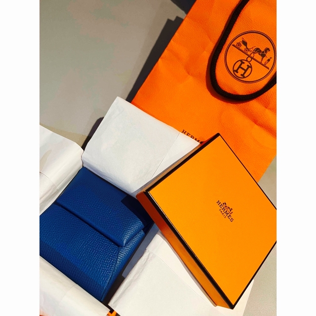 HERMES】エルメス “Bastia” バスティア コインケース ミコノス-