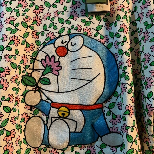 21SS GUCCI グッチ ドラえもん 花柄 スウェット638043 M 【使い勝手の