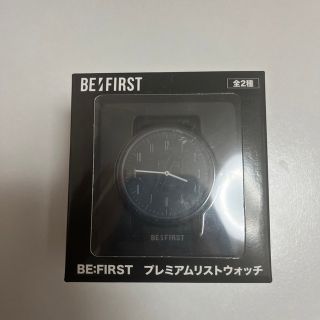 ビーファースト(BE:FIRST)のBE:FIRST リストウォッチ 黒(アイドルグッズ)