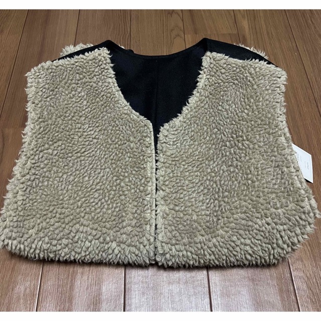 stein(シュタイン)のstein Wool Boa Reversible Vest 新品•未使用 メンズのトップス(ベスト)の商品写真