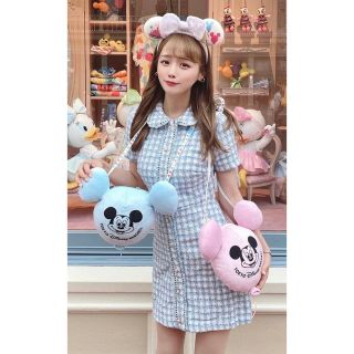 ミシェルマカロン(michellMacaron)の新品未使用♡SHEIN チェック柄ミニワンピース(ミニワンピース)