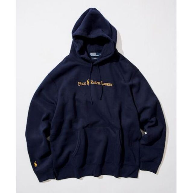 POLO RALPH LAUREN(ポロラルフローレン)のPOLO ラルフローレン for ビームス Navy and Gold Logo メンズのトップス(パーカー)の商品写真