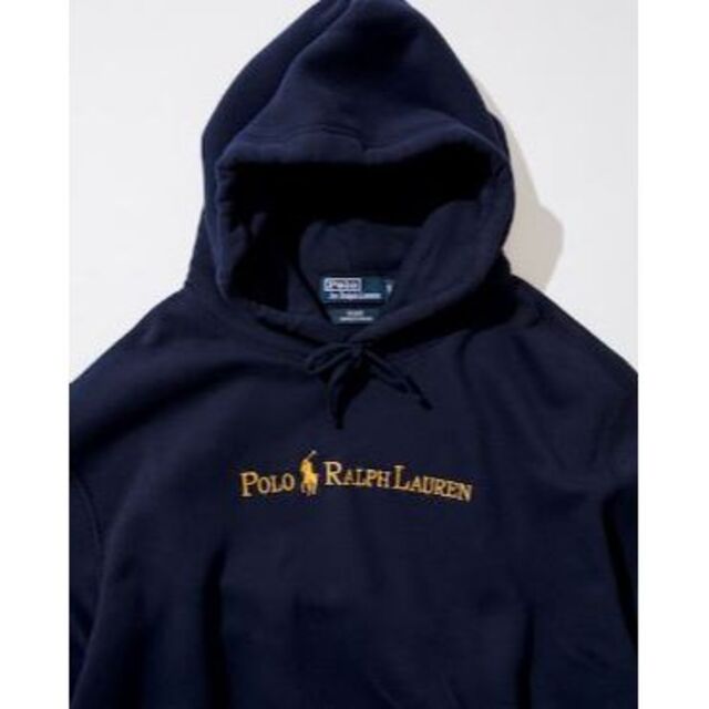 POLO RALPH LAUREN(ポロラルフローレン)のPOLO ラルフローレン for ビームス Navy and Gold Logo メンズのトップス(パーカー)の商品写真