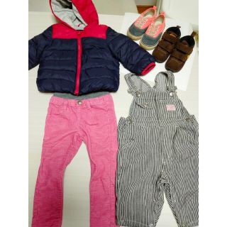 ベビーギャップ(babyGAP)のお得セット　アウター パンツ スニーカー　ギャップ　クリスマス　80 90 13(ジャケット/コート)