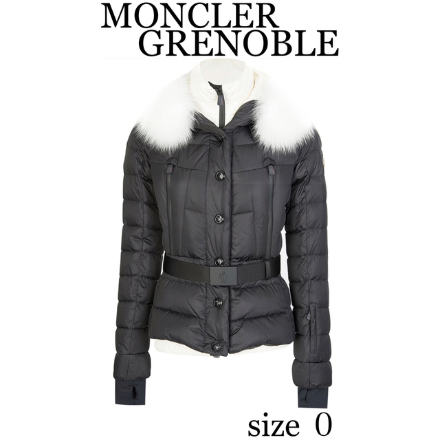 MONCLER - MONCLER モンクレール グルノーブル フードファー Sサイズ 0 ...