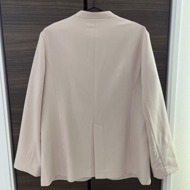 専用 2重織ストレッチノーカラーJK Lの通販 by riri|ラクマ