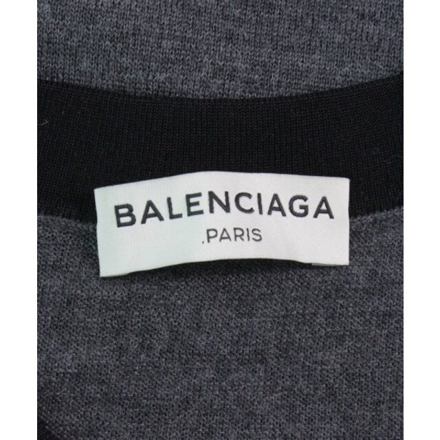 BALENCIAGA バレンシアガ ニット・セーター S グレー 【古着 BALENCIAGA バレンシアガ ニット・セーター S グレー 【古着