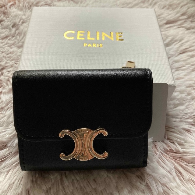 超美品！CELINE-三つ折財布-コンパクト！ | hartwellspremium.com