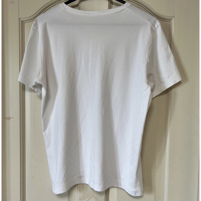干場企画　＋CLOTHET VネックTシャツ  ホワイト   メンズのトップス(Tシャツ/カットソー(半袖/袖なし))の商品写真