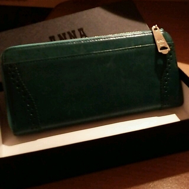 ANNA SUI(アナスイ)のアナスイ 長財布 緑 レディースのファッション小物(財布)の商品写真