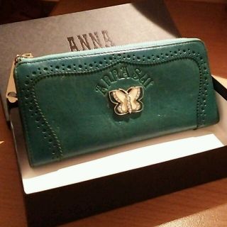 アナスイ(ANNA SUI)のアナスイ 長財布 緑(財布)