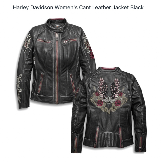 特別価格 Harley レディースレザージャケット 純正 Harley-Davidson