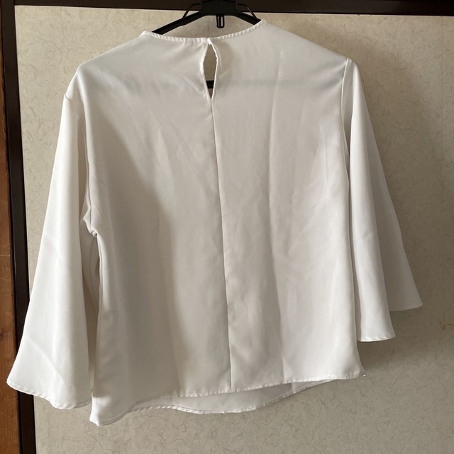 ZARA(ザラ)のZARA パールブラウス レディースのトップス(シャツ/ブラウス(長袖/七分))の商品写真