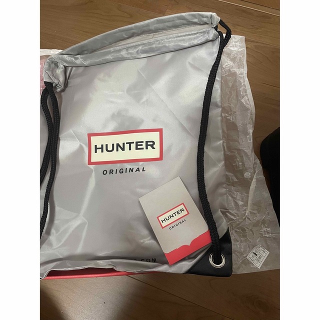 レインブーツ/長靴新品　HUNTER ハンター　ORIGINAL TOUR SHORT US7