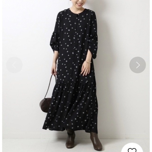 変更OK 新品 Spick and Span 購入 JUST フラワープリントワンピース