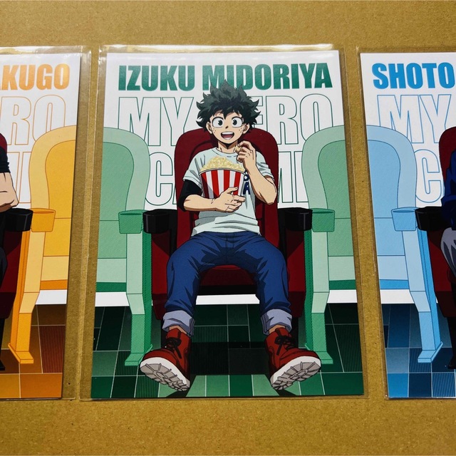 ヒロアカ ポストカード 緑谷出久 - アニメグッズ ヒロアカ ポストカード 緑谷出久 - アニメグッズ