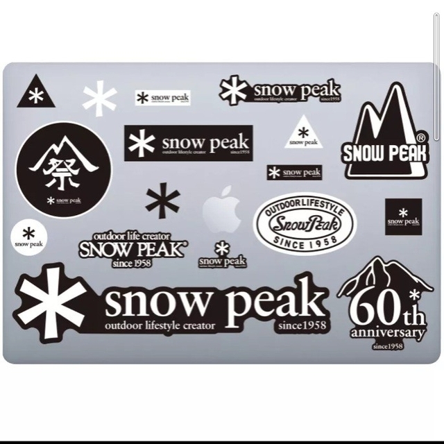 即購入大歓迎 Snow Peak スノーピーク 防水 ステッカー 21枚セット