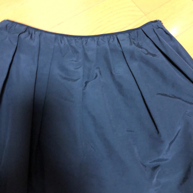 visのシンプルフレアスカート★黒36 レディースのスカート(ひざ丈スカート)の商品写真