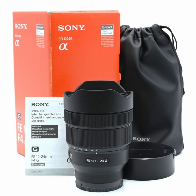 ホットセール SONY - SONY FE SEL1224G G F4 12-24mm レンズ(ズーム)