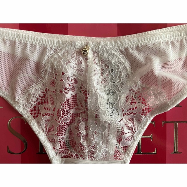 【新品英国】AnnSummers SexyLacePlanetThong L 白 レディースの下着/アンダーウェア(ショーツ)の商品写真