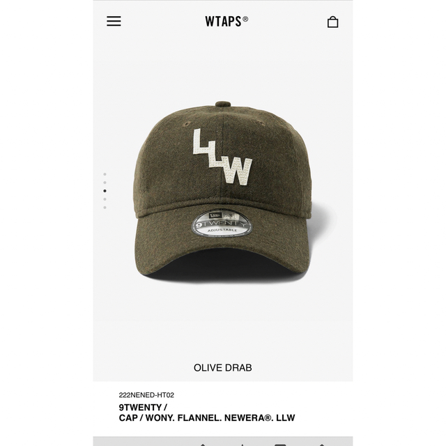 wtaps  ニューエラ　newera キャップ　帽子　22aw