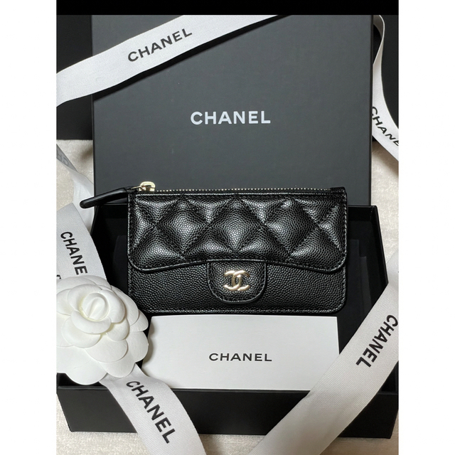 CHANEL シャネル♡フラグメントケース ブラック♡カードケース♡ミニ